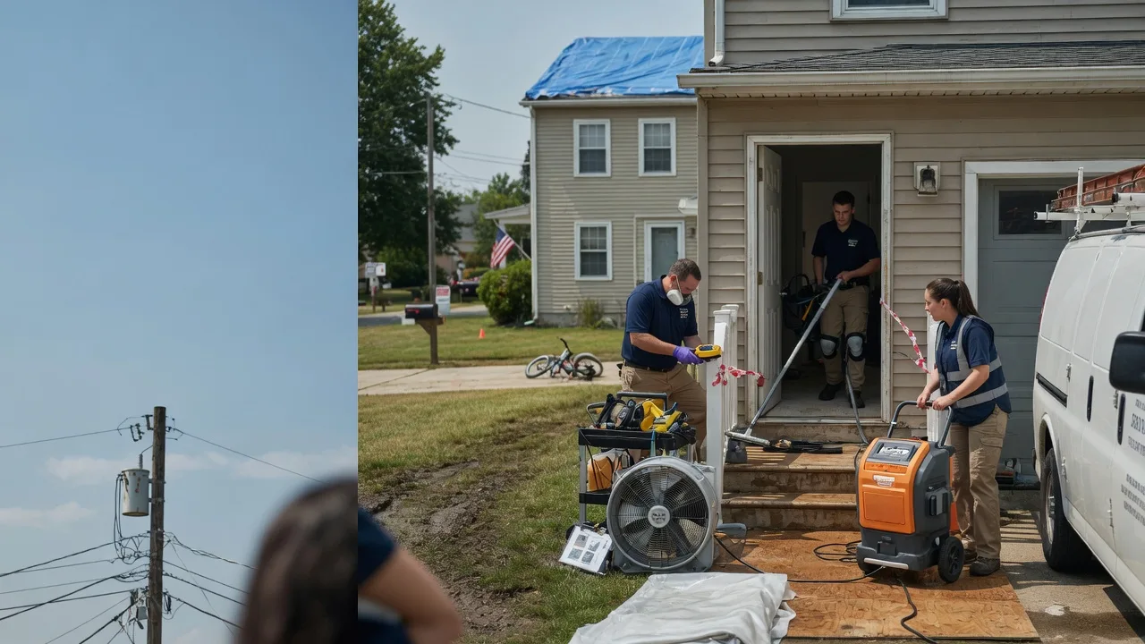 Water Damage Repair in Bridgewater, SD near me